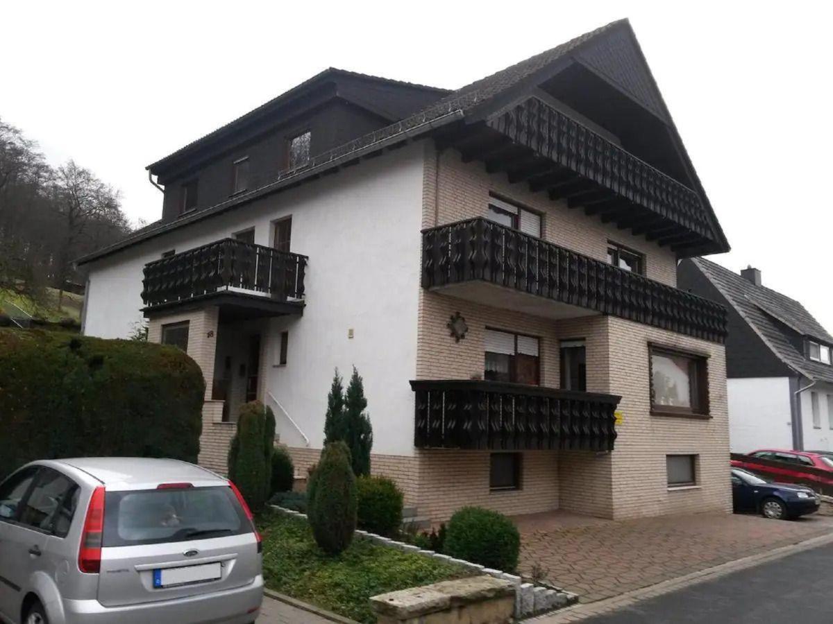 Ferienwohnung Am Waldrand 바트드리버그 외부 사진